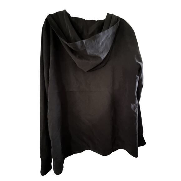 Eileen Fisher Jacket Size M Windbreaker Gray Full Zip Lined Outdoor Jacket - Picture 4 of 14